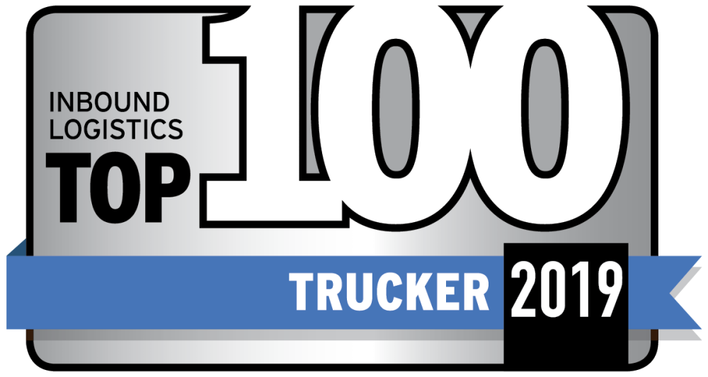 ODW Logistics 2019 Top 100 Trucker by Inbound Logistics