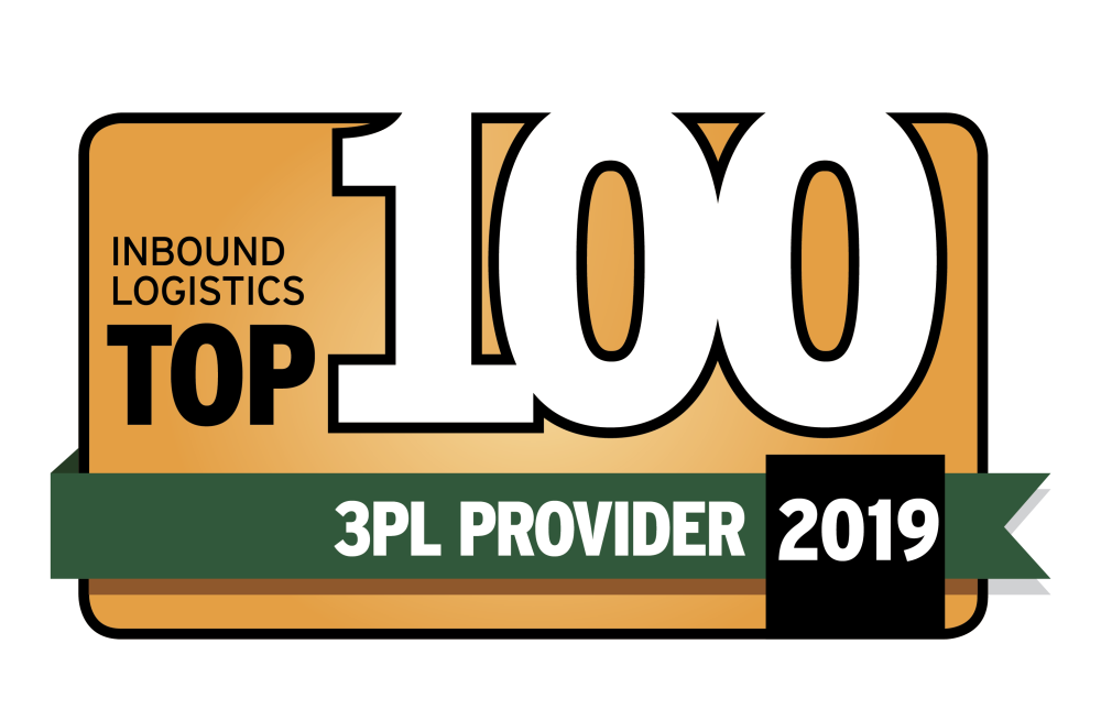 Inbound Logistics names ODW Logistics a TOP 100 3PL Provider for 2019