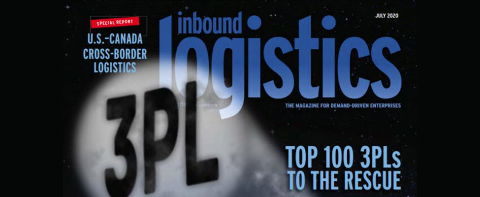 Inbound Logistics names ODW Logistics a TOP 100 3PL Provider for 2020