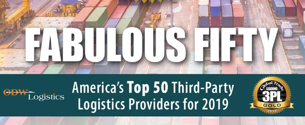 ODW Logistics Named a Top 50 3PL by Global Trade Magazine
