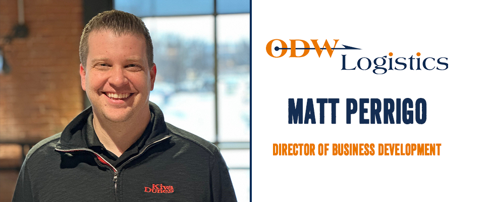 Matt Perrigo Promoted to Director of Business Development at ODW Logistics